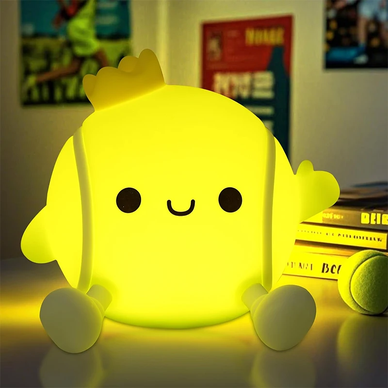 Table Tennis Flash - NEW Cute Tennis Night Light Silicone