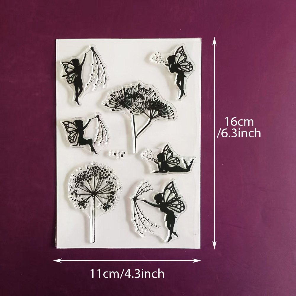 Elf, Flower, Grass & Butterfly - Butterfly Rubber Sheet ulasan dan harga