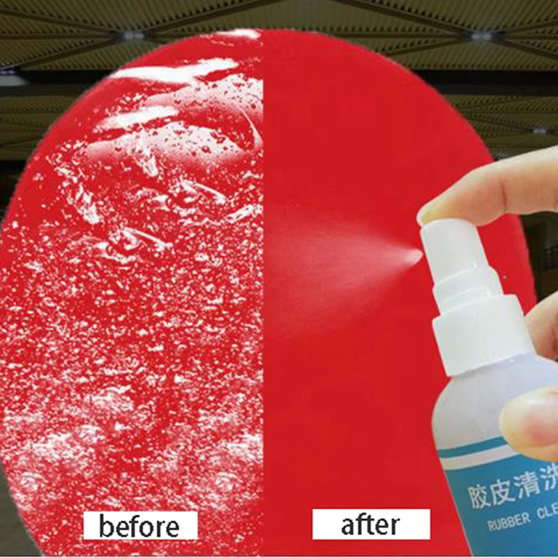 Professional 100ml Rubber Clea - Table Tennis Logo ulasan dan harga