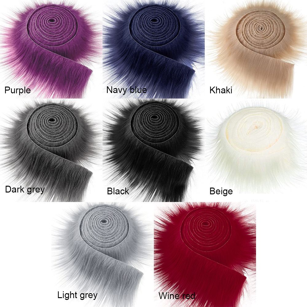 Muiltcolor Long Plush Fur  Tri - Edge Tape Roll ulasan dan harga