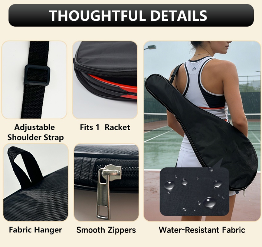 Tennis Racket Cover Portable S - Table Tennis Double ulasan dan harga