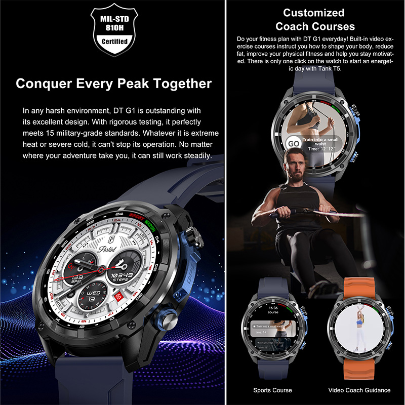 Outdoor Sports Watch DTG1 Offl - Table Tennis World ulasan dan harga