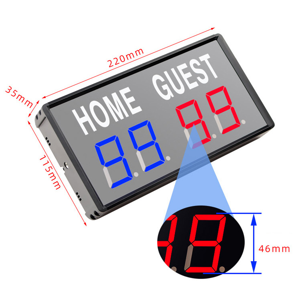 4-Digit LED Electronic Score K - Table Tennis Flash ulasan dan harga