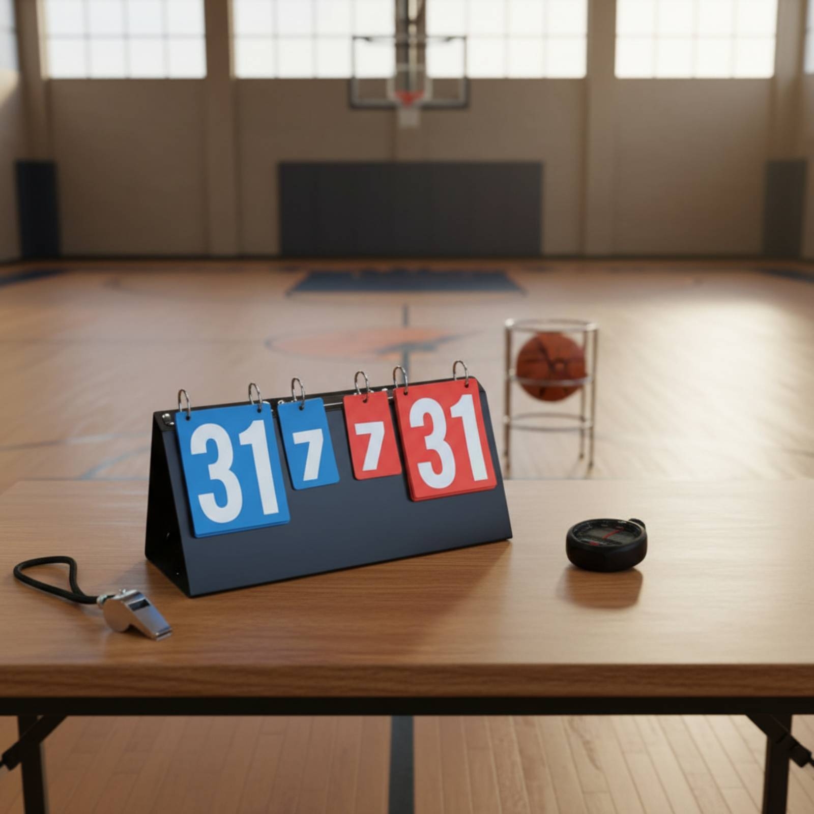 Portable Flip Scoreboard Multi - Table Tennis Double ulasan dan harga