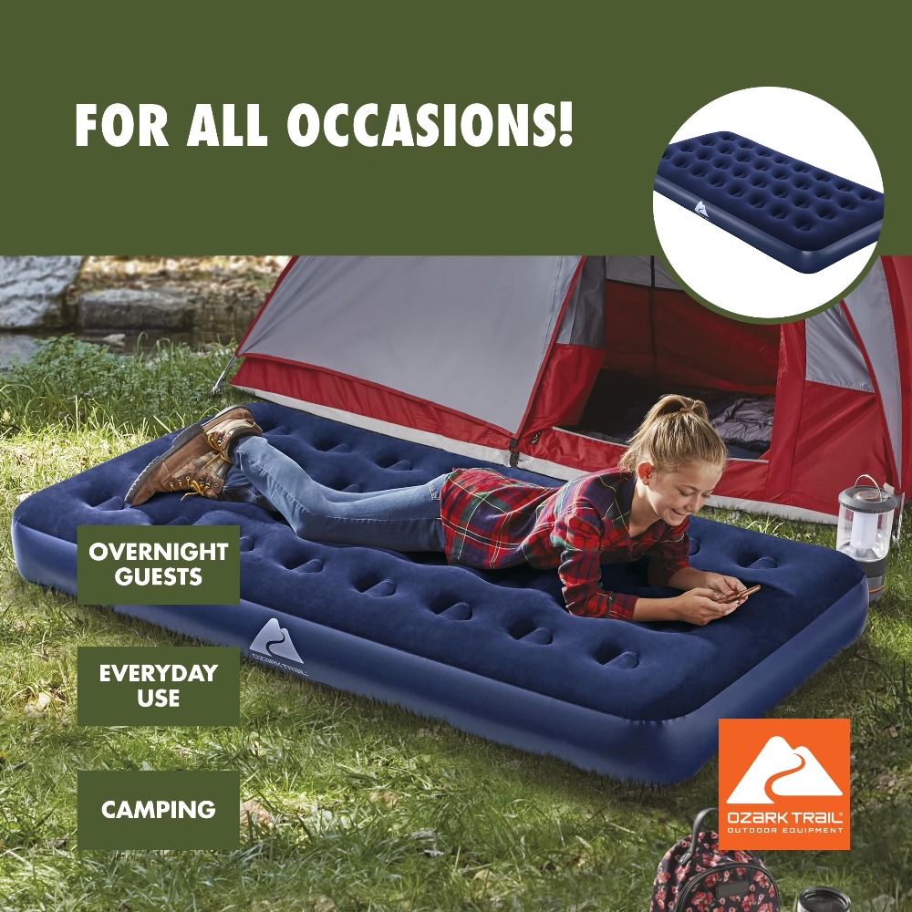 Twin Air Mattress 10 Inch Air  - Table Tennis Double ulasan dan harga