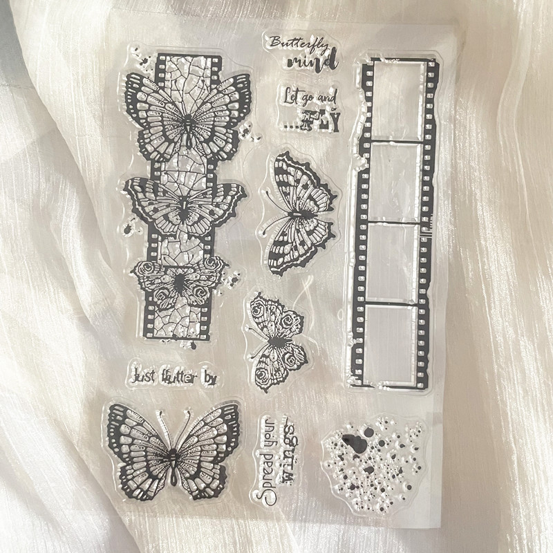 vintage background butterfly f - Butterfly Rubber Sheet ulasan dan harga