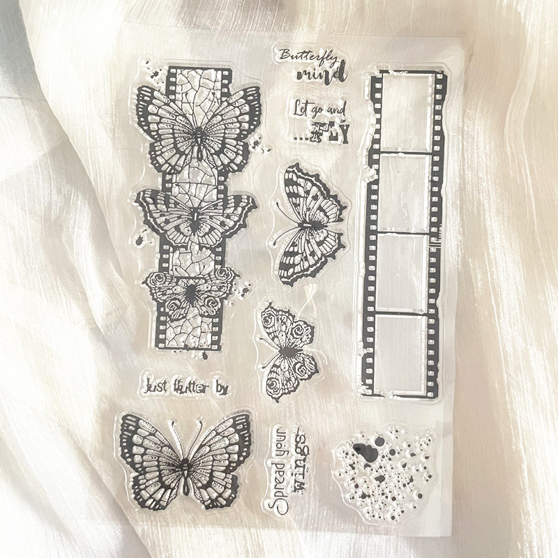 vintage background butterfly f - Butterfly Rubber Sheet ulasan dan harga