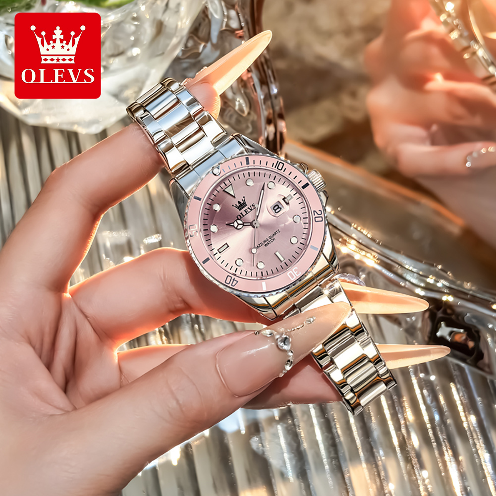 OLEVS Luxury Quartz Women's Wa - Edge Tape Roll ulasan dan harga