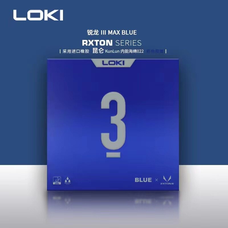 NEW LOKI RXTON 3 Colorful  Tab - Table Tennis Loki ulasan dan harga