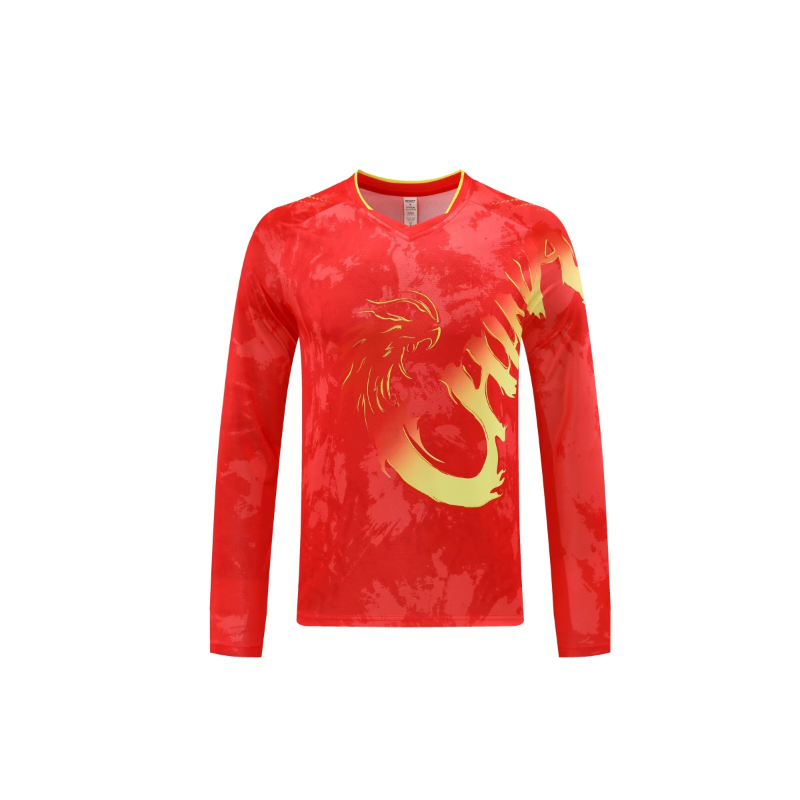 China Dragon Long Sleeve Table - Table Tennis Logo ulasan dan harga