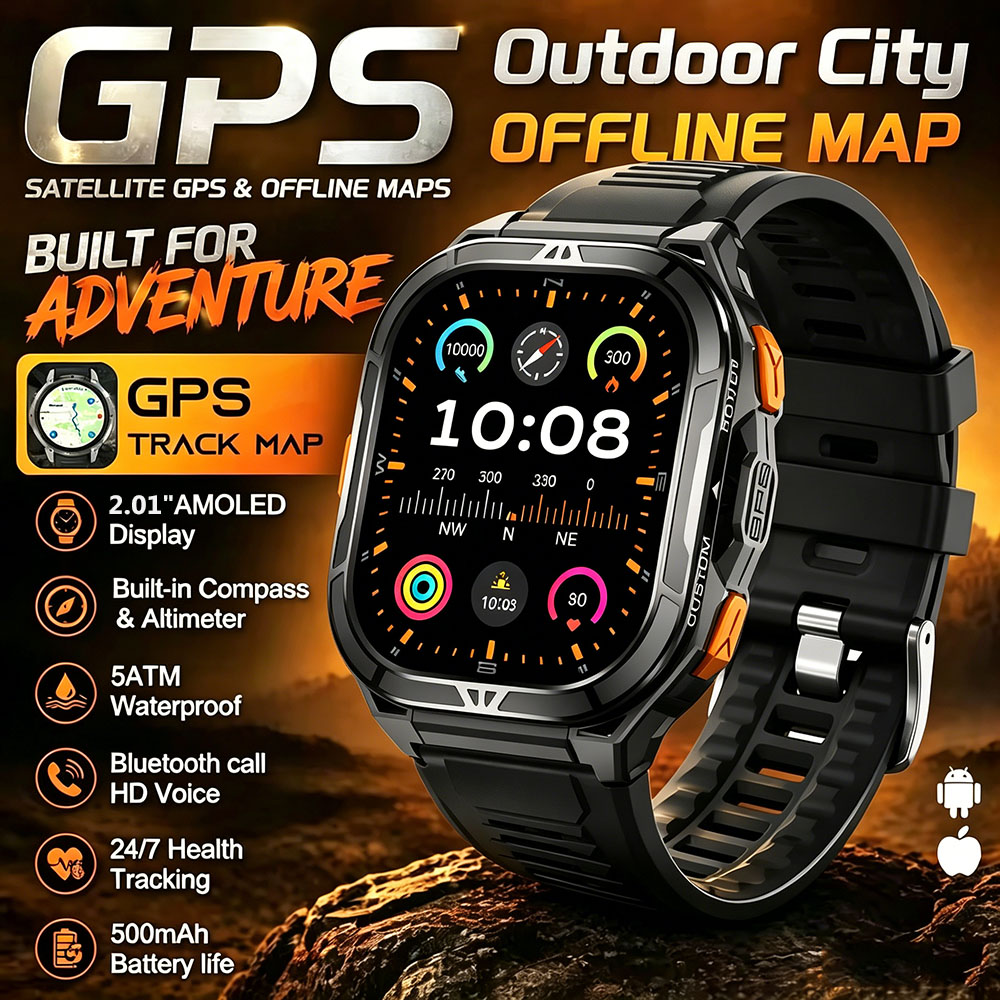 2026 New GPS Smart Watch 5ATM  - Table Tennis World ulasan dan harga
