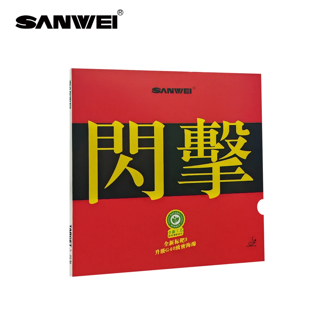 Original SANWEI National Targe - Table Tennis Flash ulasan dan harga