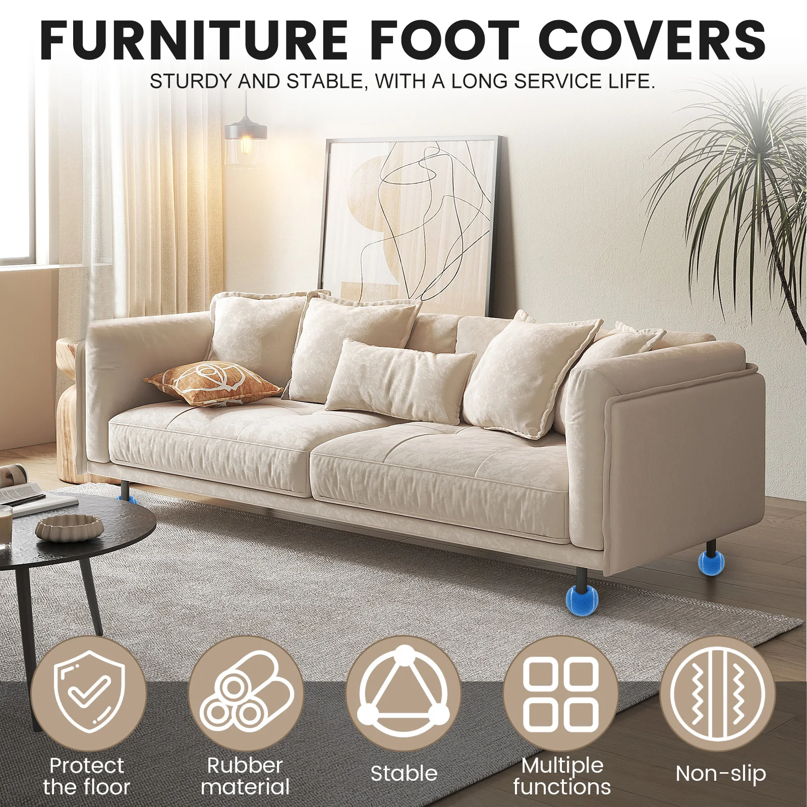 10Pcs Table Chair Foot Covers  - Table Tennis Footwork ulasan dan harga