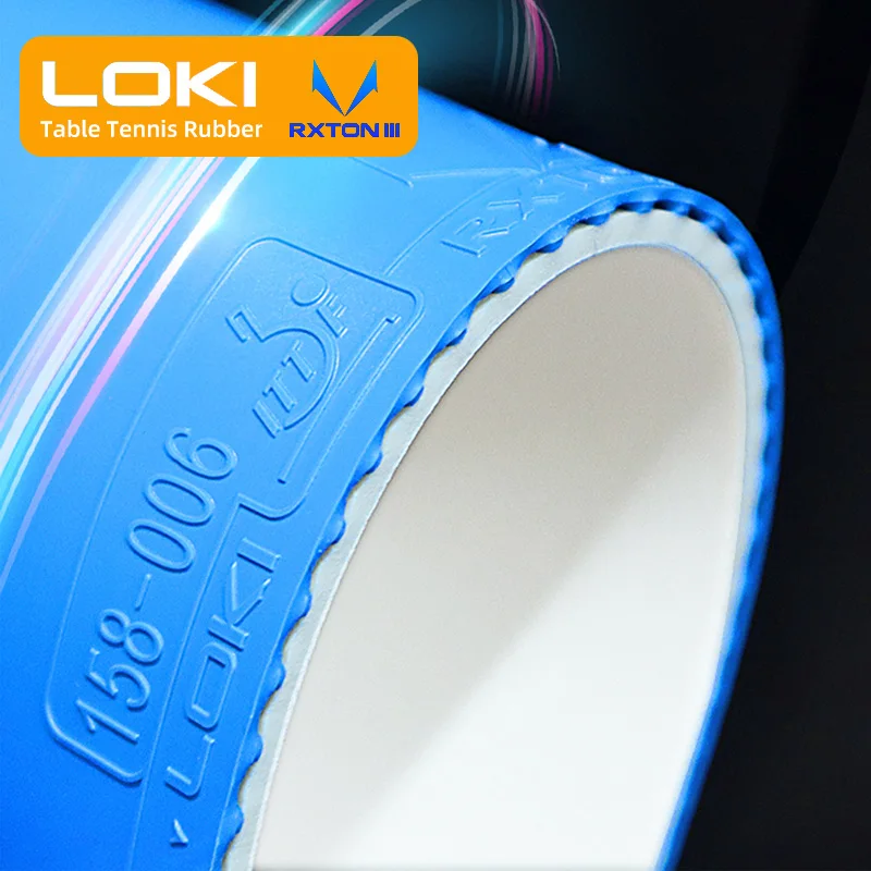 Original LOKI RXTON 1&3 Blue P - Table Tennis Loki ulasan dan harga