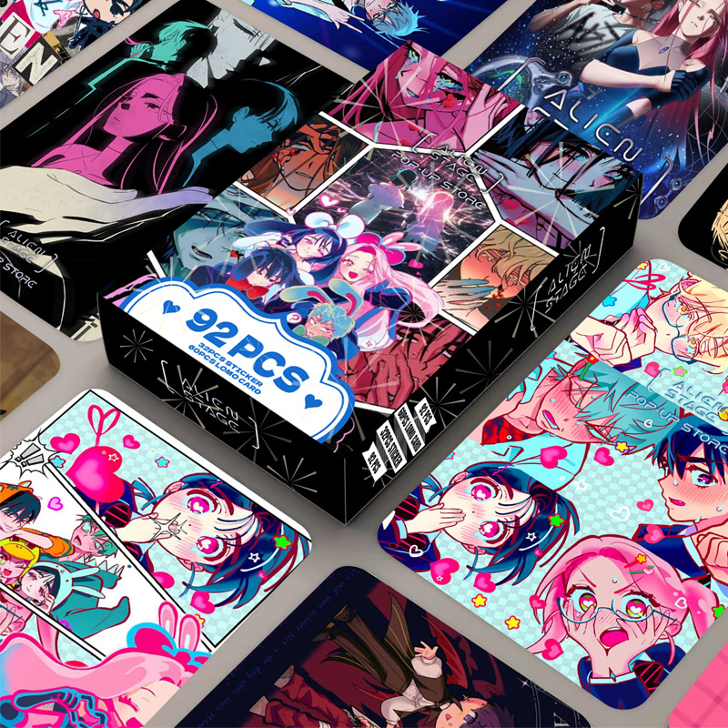 92PCS 124PCS LOMO card, Alien  - Table Tennis Double ulasan dan harga