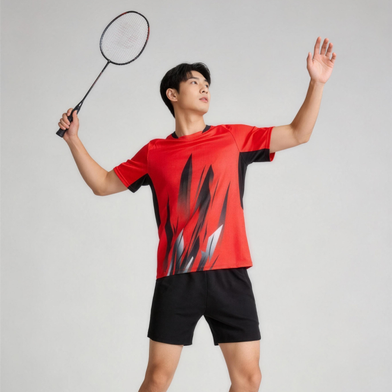 Badminton Table Tennis T-Shirt - Table Tennis Graphics ulasan dan harga