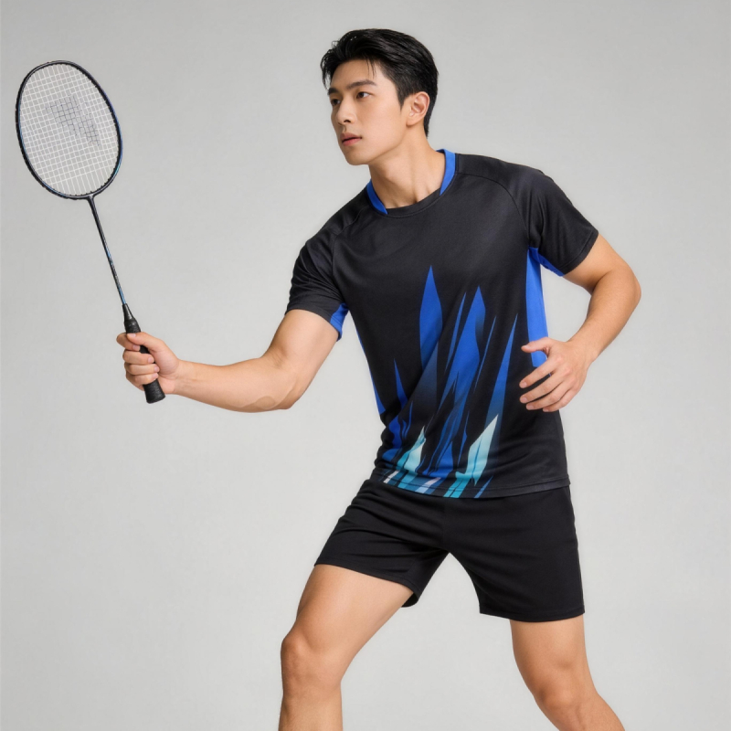 Badminton Table Tennis T-Shirt - Table Tennis Graphics ulasan dan harga