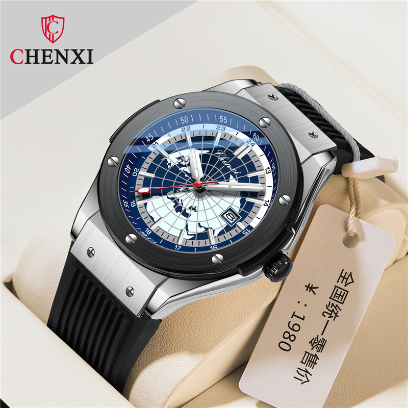CHENXI 82442 Men Quartz Watch  - Table Tennis World ulasan dan harga