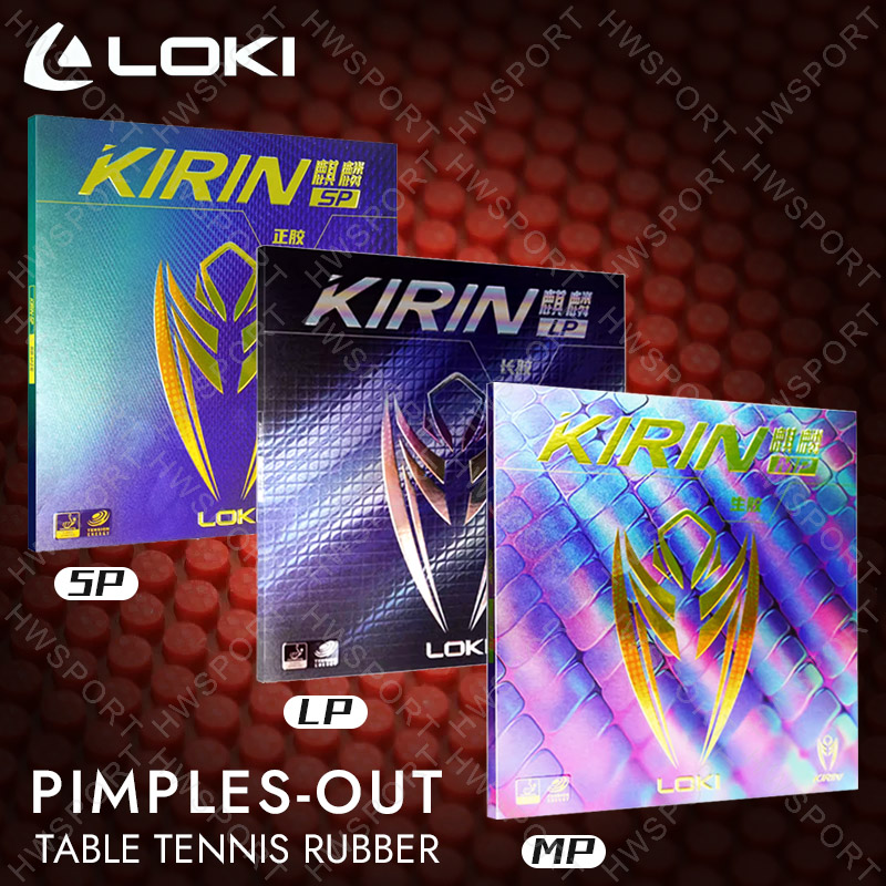 LOKI KIRIN Pimples-Out Table T - Table Tennis Loki ulasan dan harga
