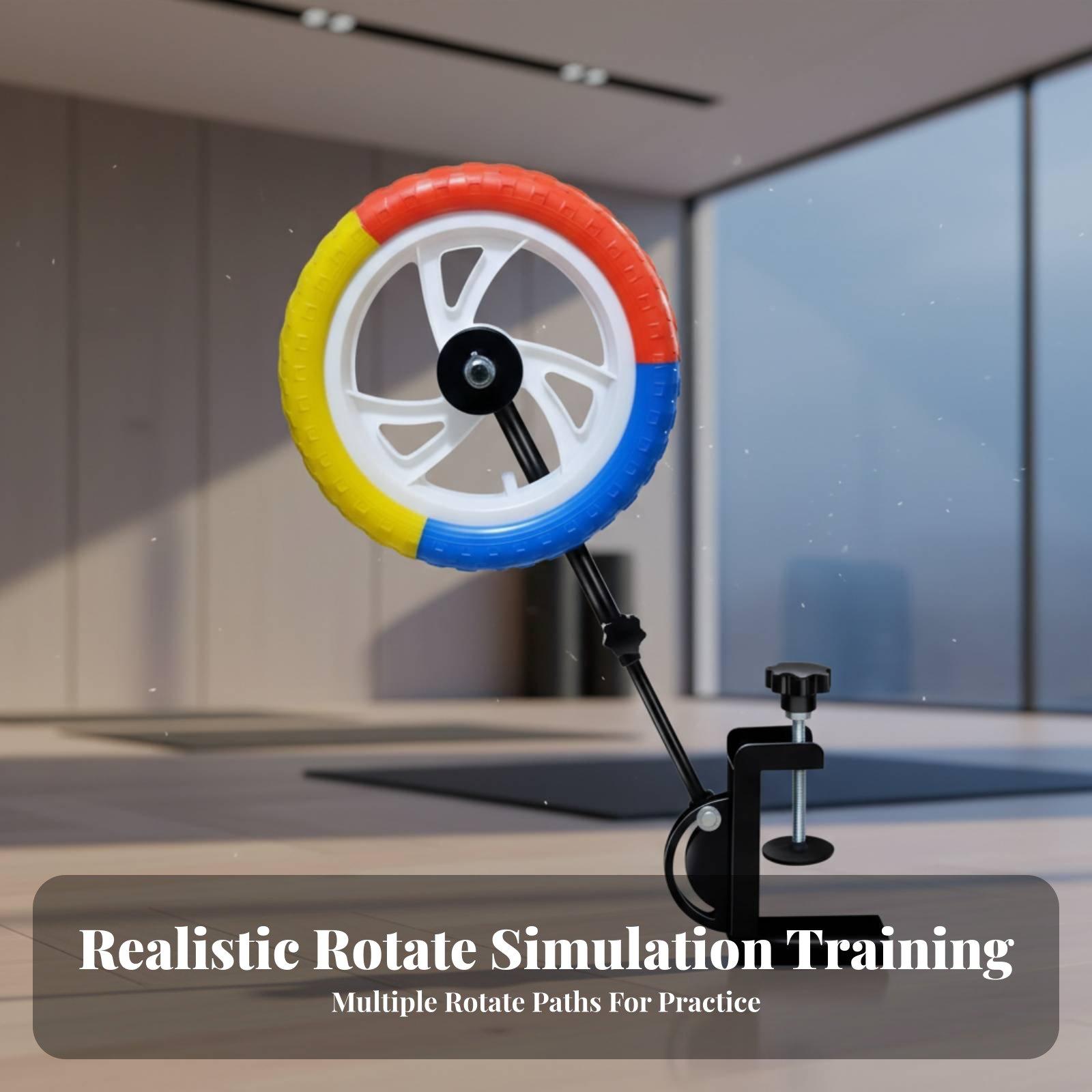Rotating Wheel Training Device - Table Tennis Footwork ulasan dan harga