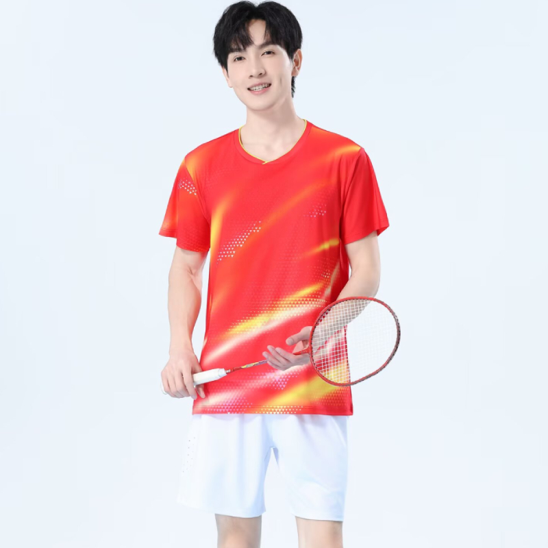 Men Quick Dry Badminton Shirt  - Table Tennis Logo ulasan dan harga